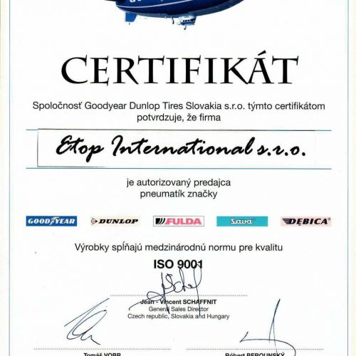 Certificates