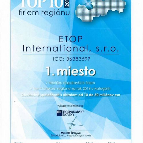 Certificates