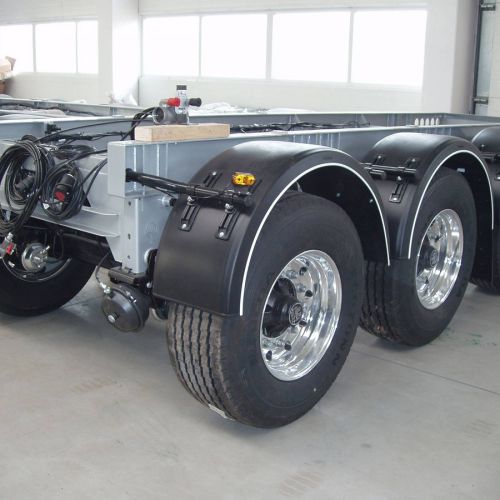 Wheels for semitrailers